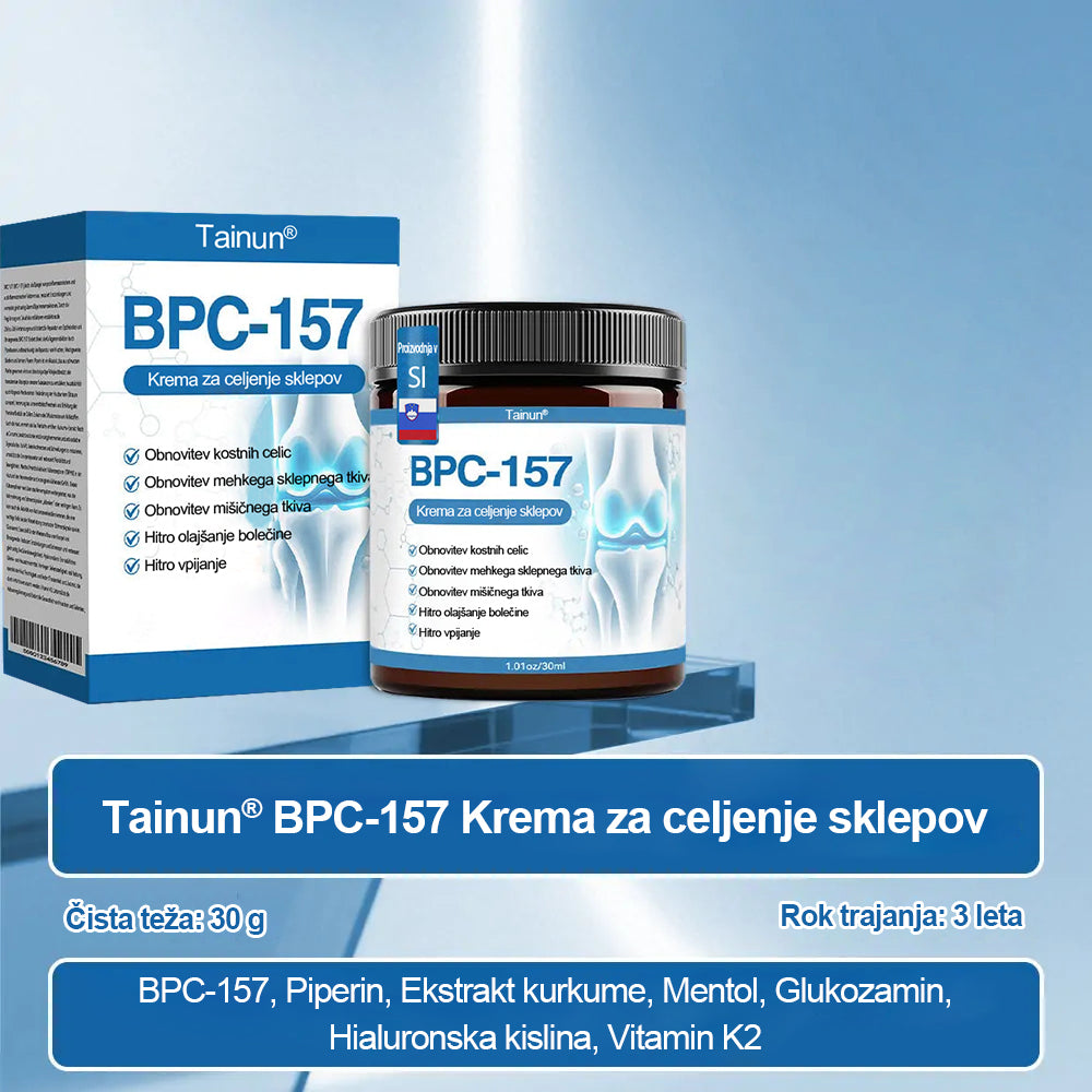 Twisma® BPC-157 krema za regeneracijo sklepov 🦴 Pomaga pri artritisu, nevropatiji, revmatizmu, športnih poškodbah in drugih težavah 🦵 | Zadnji dan akcije – 80 % POPUST | 🏆