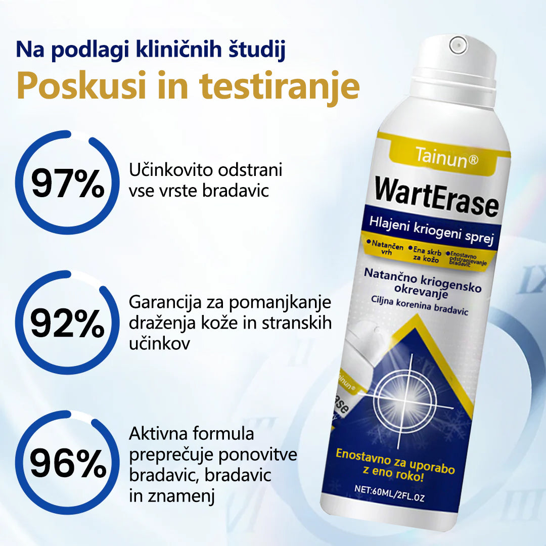 Tainun® ChillErase – spray za obnovo brazgotin po aknah ✨ | Varno odstranjuje kožne oznake, madeže & bradavice doma ✅