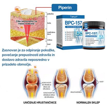 Twisma® BPC-157 krema za regeneracijo sklepov 🦴 Pomaga pri artritisu, nevropatiji, revmatizmu, športnih poškodbah in drugih težavah 🦵 | Zadnji dan akcije – 80 % POPUST | 🏆
