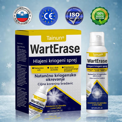 Tainun® ChillErase – spray za obnovo brazgotin po aknah ✨ | Varno odstranjuje kožne oznake, madeže & bradavice doma ✅