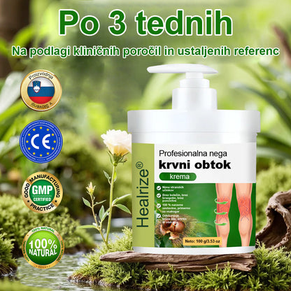 Poslovite se od otečenih, bolečih nog – Healrize® FluidEase Professional Krema za cirkulacijo nog prinaša pravo olajšanje! 🦵🌿