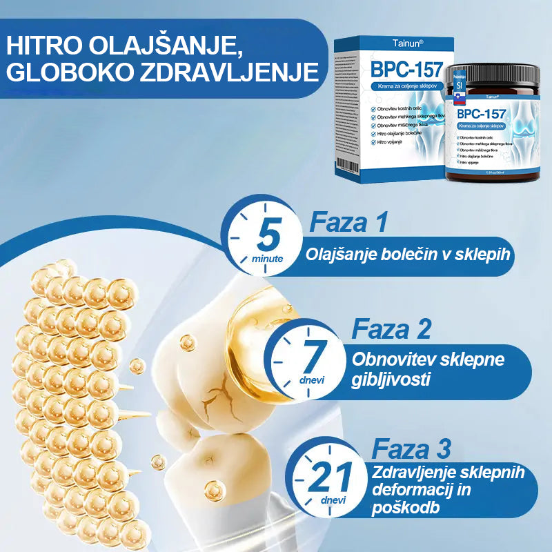 Twisma® BPC-157 krema za regeneracijo sklepov 🦴 Pomaga pri artritisu, nevropatiji, revmatizmu, športnih poškodbah in drugih težavah 🦵 | Zadnji dan akcije – 80 % POPUST | 🏆