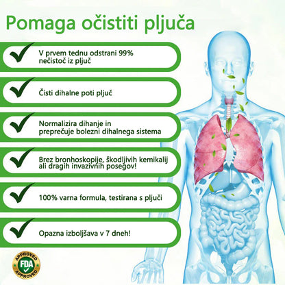 Tainun® HerbaAir zeliščni sprej za čiščenje pljuč ✨ 🌿 Raztaplja sluz · 🔥 Zmanjšuje draženje · 🌬️ Olajša neprijetnosti pri dihanju