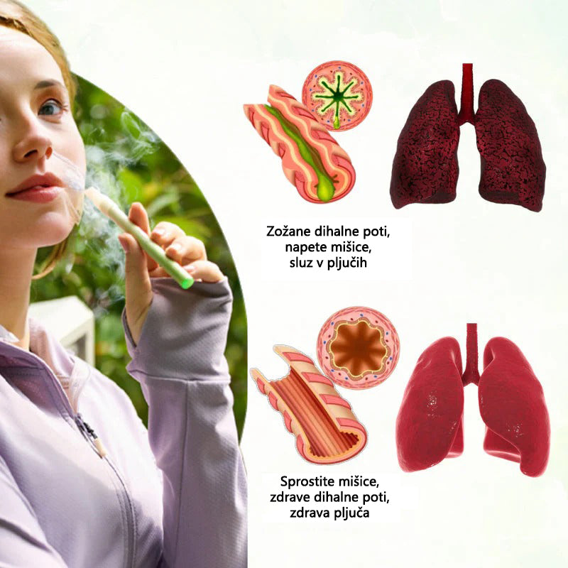 Tainun® HerbaAir zeliščni sprej za čiščenje pljuč ✨ 🌿 Raztaplja sluz · 🔥 Zmanjšuje draženje · 🌬️ Olajša neprijetnosti pri dihanju