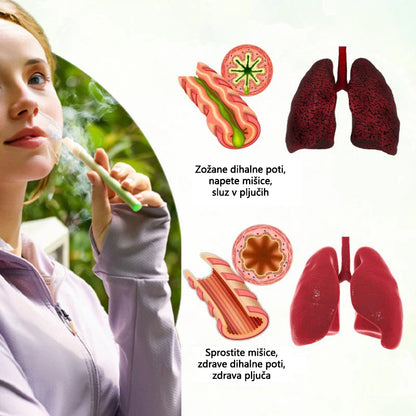 Tainun® HerbaAir zeliščni sprej za čiščenje pljuč ✨ 🌿 Raztaplja sluz · 🔥 Zmanjšuje draženje · 🌬️ Olajša neprijetnosti pri dihanju