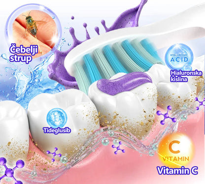 🌟Twisma® VioCore Propolis zobna pasta 🦷 Olajšanje zobobola v 3 dneh · 7-dnevna obnova dlesni · Preprečevanje parodontalne bolezni · Popolna kombinacija čebeljega strupa in naravnih mineralov