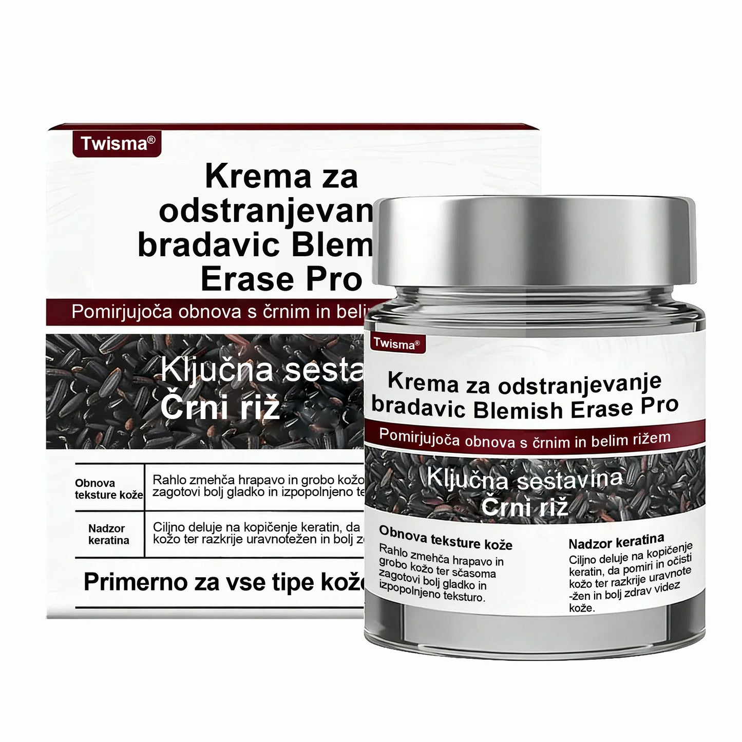 ✨ Twisma® Crema Pro za odstranjevanje bradavic in madežev 🧑‍⚕️ Hitro olajšanje in vidni rezultati že v samo 2 tednih